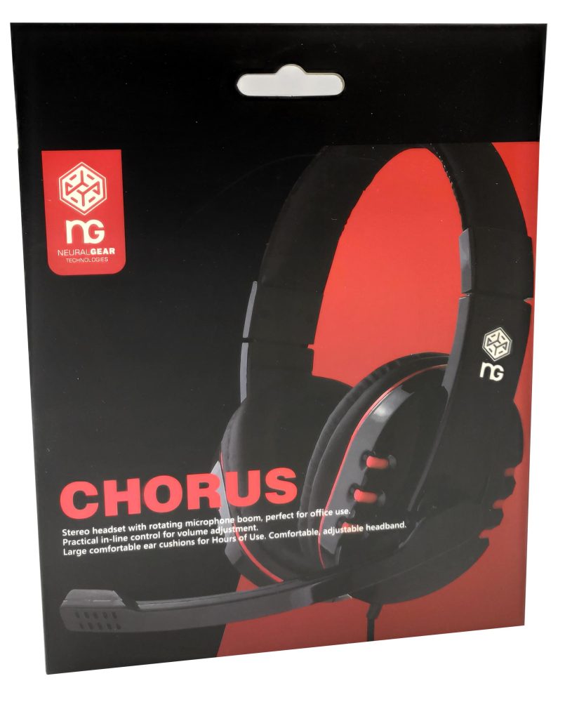 NG CHORUS STEREO HEADSET WITH MICROPHONE