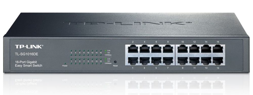 TP-LINK Easy Smart Switch TL-SG1016DE, 16-port, Ver. 3.1