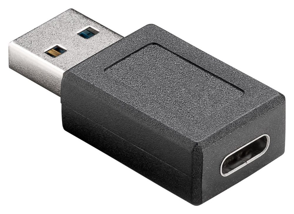 GOOBAY αντάπτορας USB 3.0 σε USB Type-C θηλυκό 45400, μαύρο