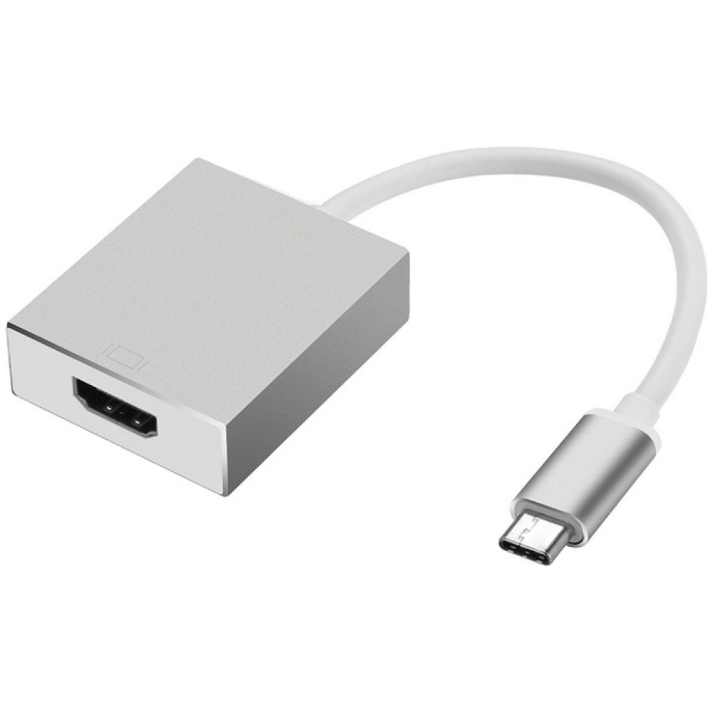 POWERTECH αντάπτορας CAB-UC006 USB 3.1 Type-C σε HDMI, λευκό