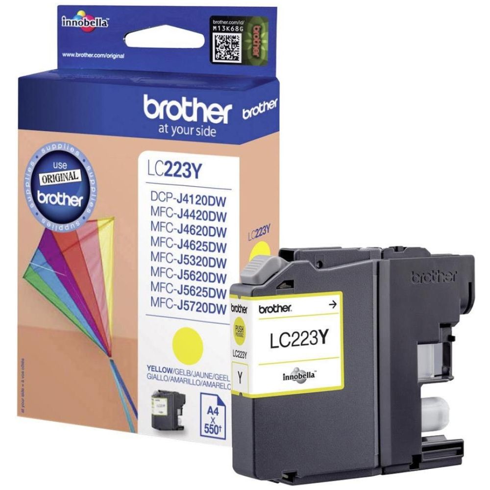 Brother Μελάνι Inkjet LC-223 Yellow (LC-223Y) (BRO-LC-223Y)