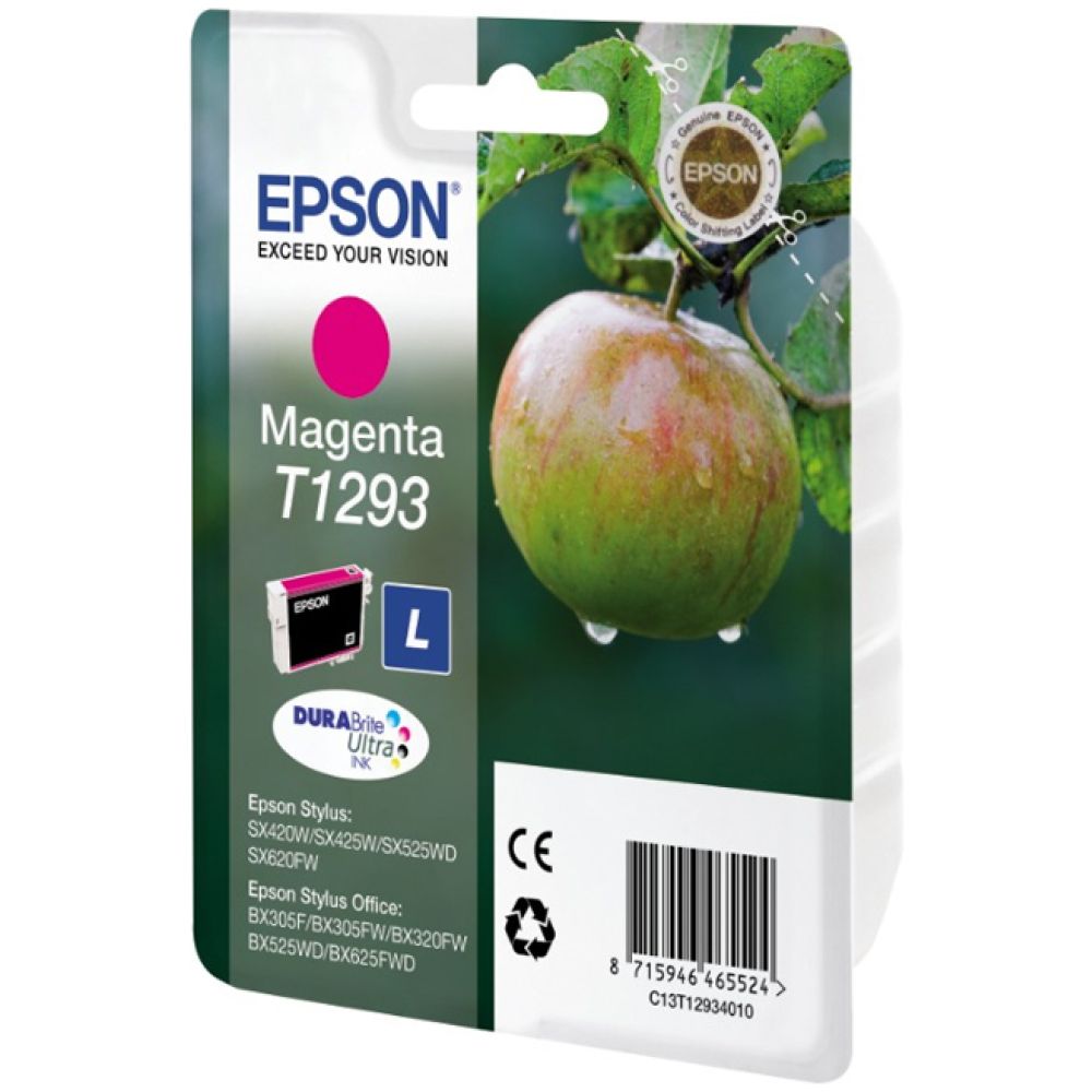 Epson Μελάνι Inkjet T1293 Magenta (C13T12934012)