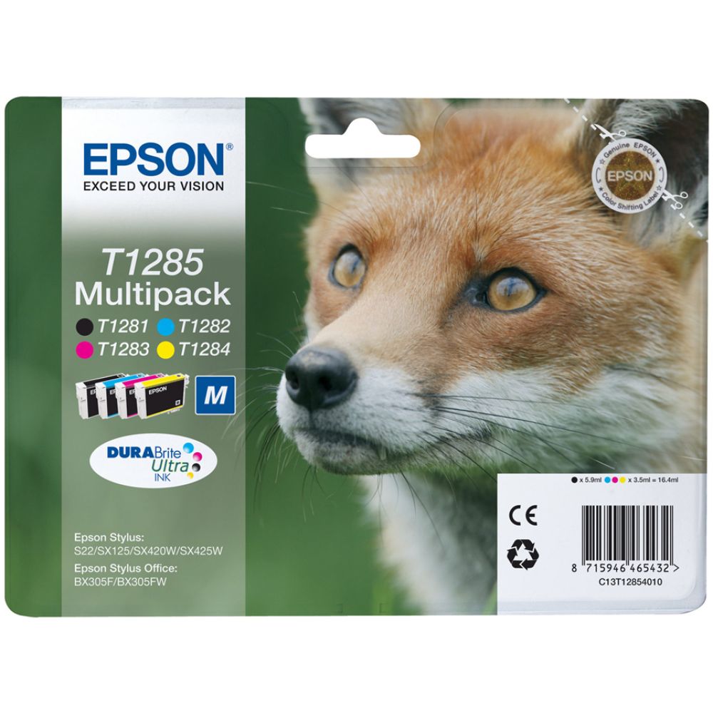 Epson Μελάνι Inkjet T1285 Multipack (C13T12854012)