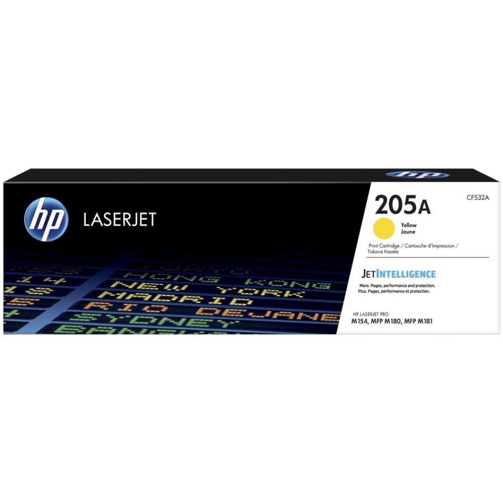 HP 205A LaserJet Yellow Toner (900k) (CF532A) (HPCF532A)