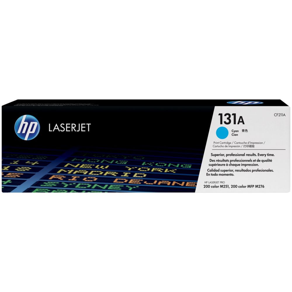 HP 131A LaserJet Cyan Toner (1.8k) (CF211A) (HPCF211A)