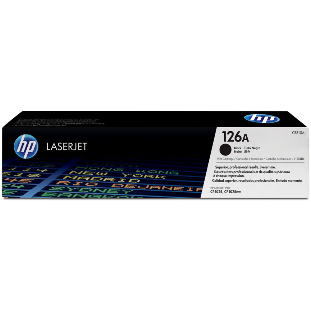 HP 126A LaserJet CP1025 Black Toner (CE310A) (HPCE310A)