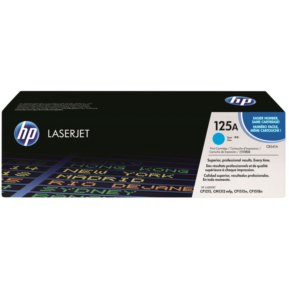 HP LaserJet CP1215/1515 Cyan Toner (CB541A) (HPCB541A)