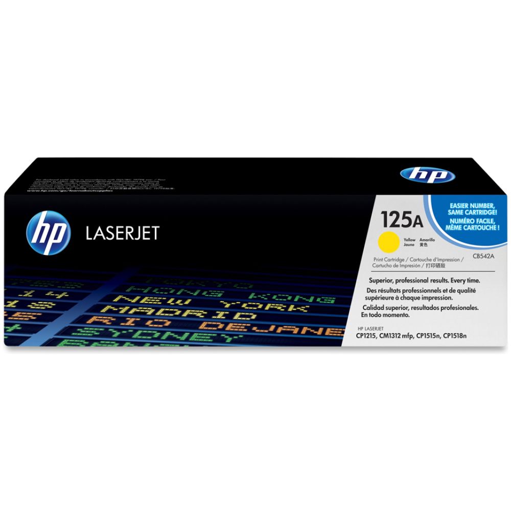 HP LaserJet CP1215/1515 Yellow Toner (CB542A)