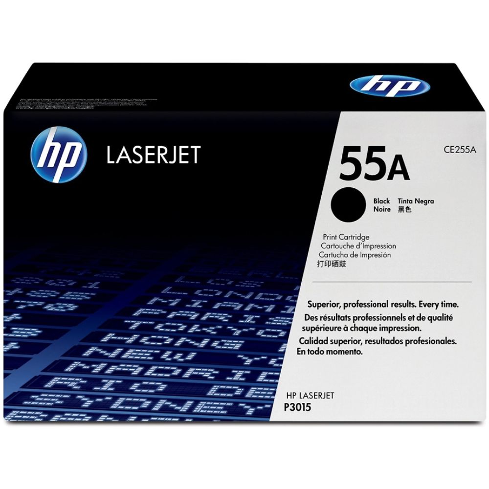 HP LaserJet P3015 Black Toner (CE255A) (HPCE255A)