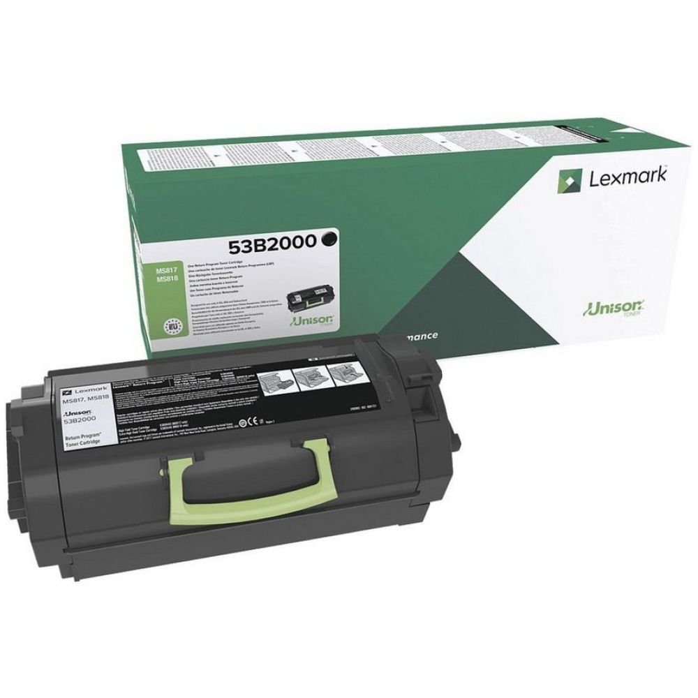 LEXMARK MS817/MS818 TONER BLACK 11K (53B2000) (LEX53B2000)