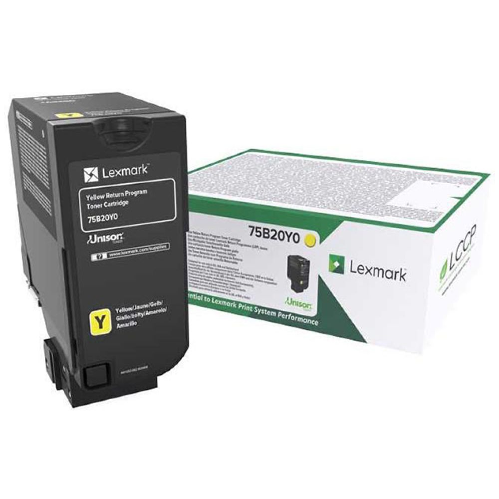 LEXMARK CS727/CS728/CX728 TONER YELLOW 10K (75B20Y0) (LEX75B20Y0)