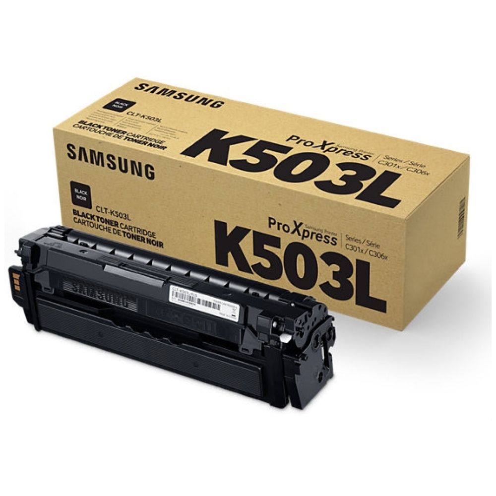 Samsung CLT-K503L H-Yield Blk Toner Cartridge (SU147A) (HPCLTK503L)