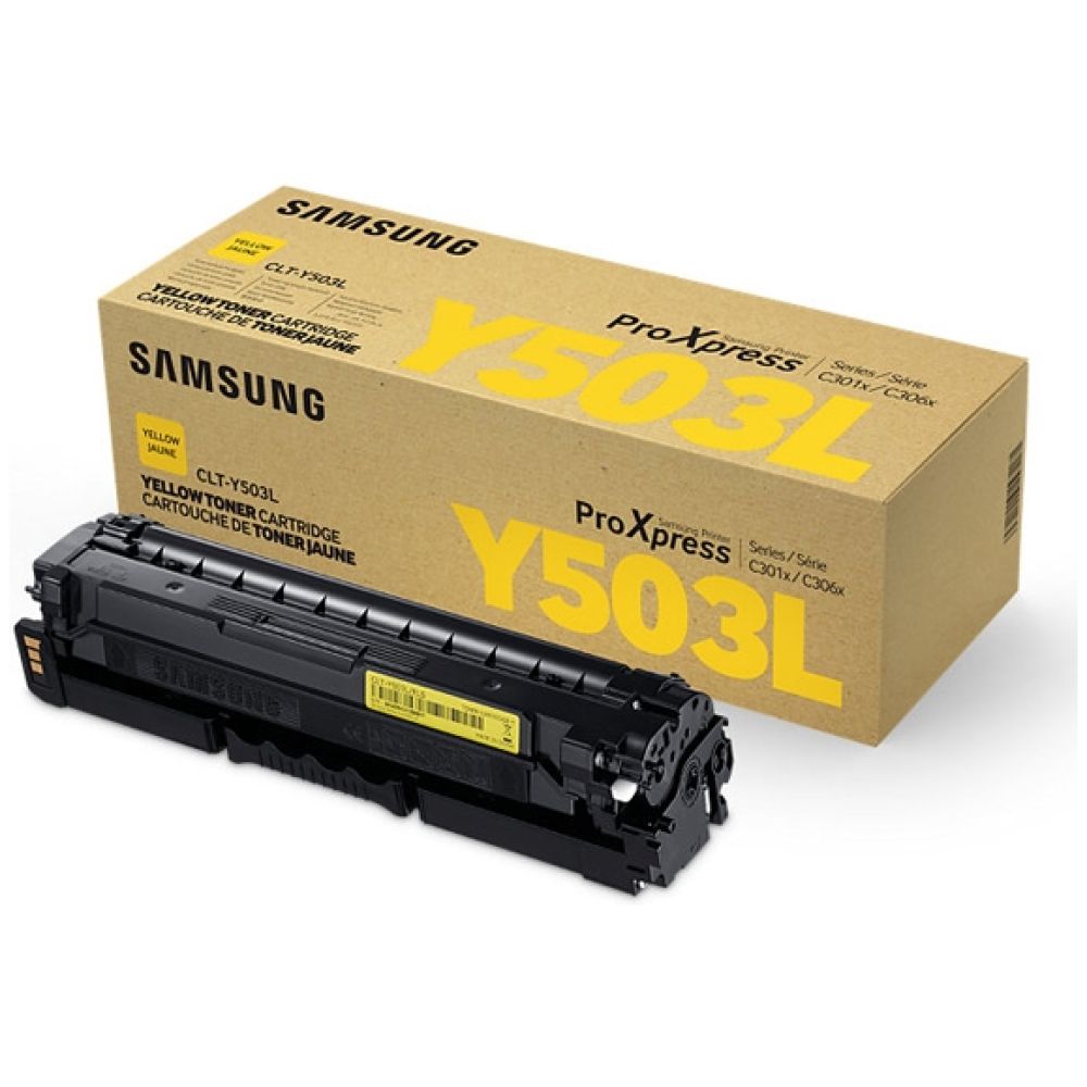 Samsung CLT-Y503L H-Yield Yel Toner Cartridge (SU491A) (HPCLTY503L)