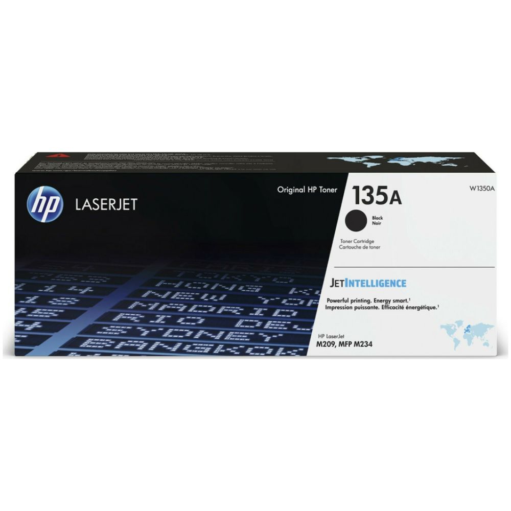 HP 135A LaserJet Black Toner (1.1k) (W1350A) (HPW1350A)