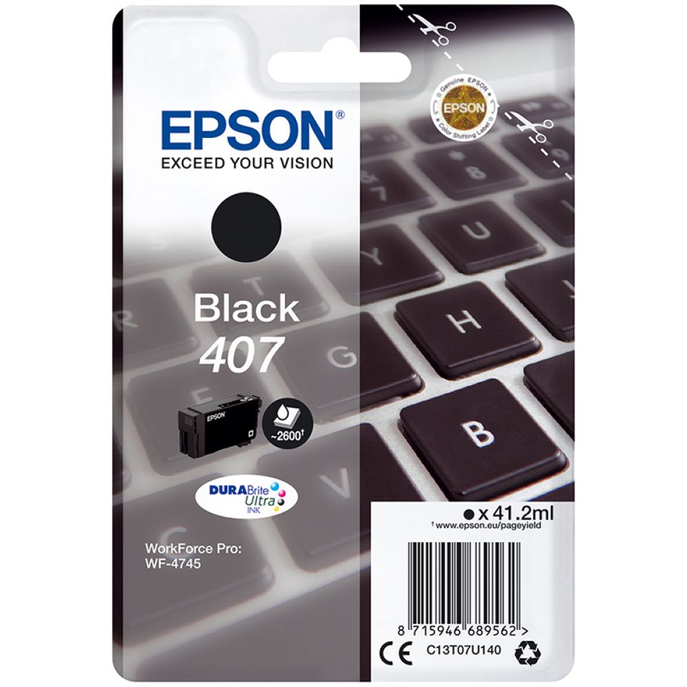 Epson 407 Black (C13T07U140)