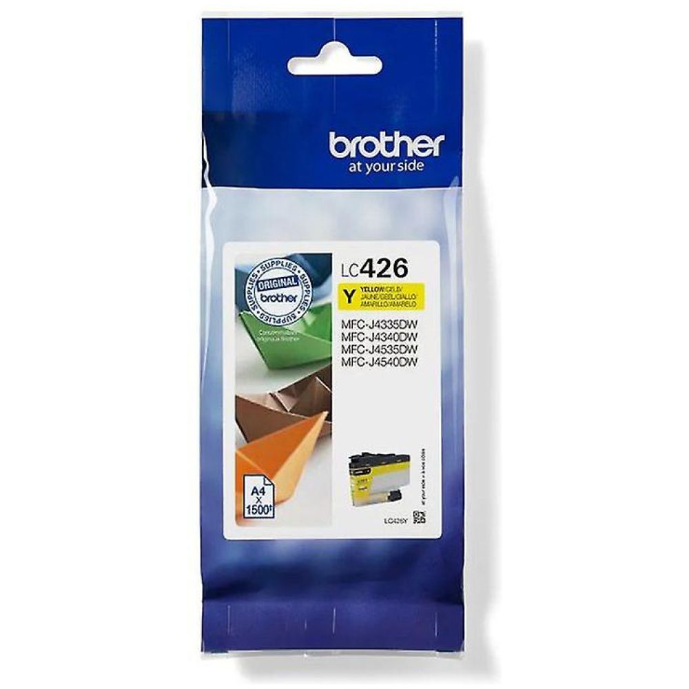 Brother Μελάνι Inkjet LC426Y Yellow (LC426Y) (BRO-LC-426Y)