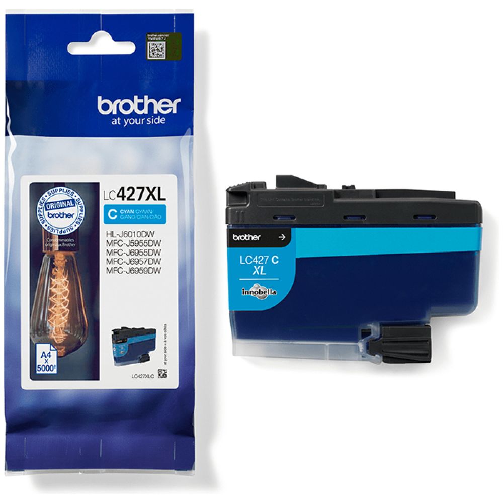 Brother Μελάνι Inkjet LC427XLC Cyan (LC427XLC) (BRO-LC-427XLC)