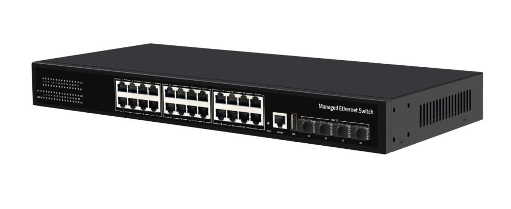 CUDY GS5024S4 24-PORT LAYER 3 MANAGED GIGABIT SWITCH WITH 4 10G SFP SLOTS - Image 2