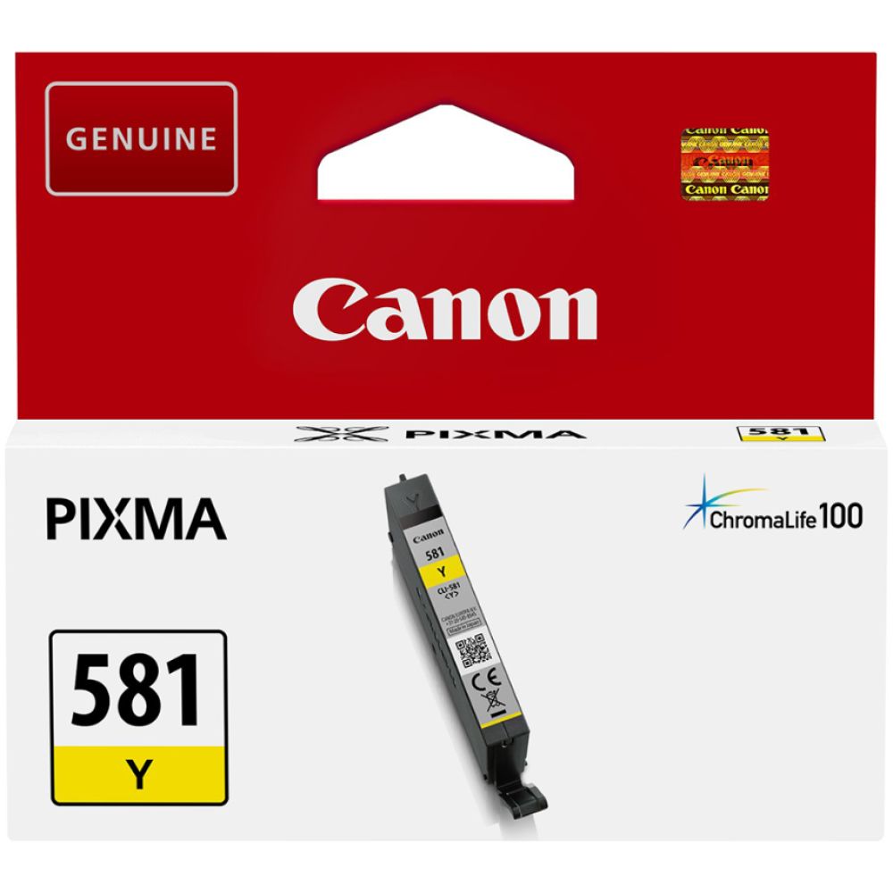 Canon Μελάνι Inkjet CLI-581 Yellow (2105C001)