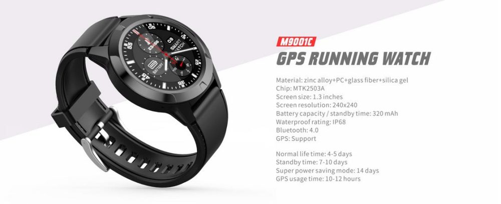 HAVIT M9001C GPS SPORT SMART WATCH, 1.3" - Image 4