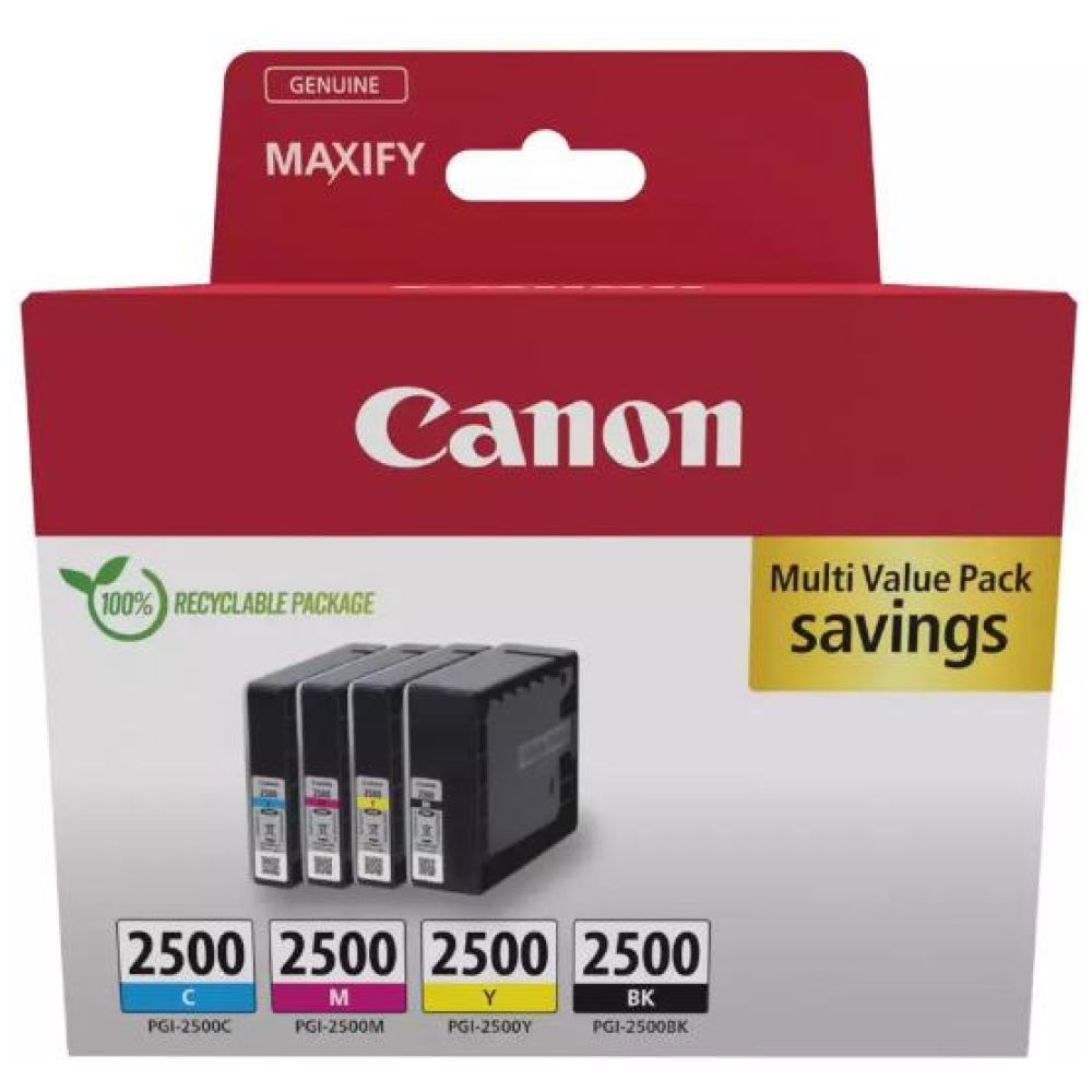 Canon Μελάνι Inkjet PGI-2500 CMYK Multipack (9290B006)