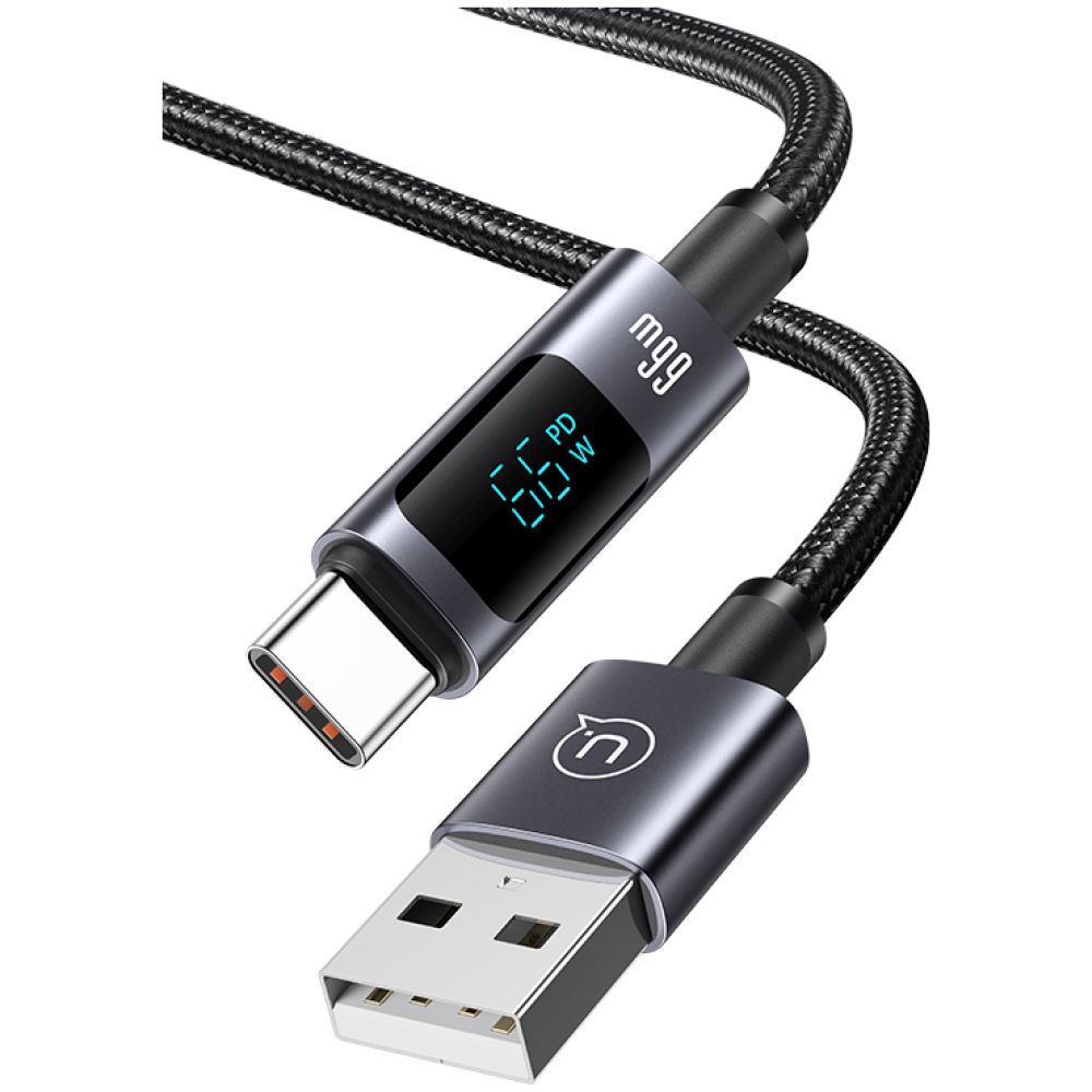 USAMS καλώδιο USB-C σε USB US-SJ673, 66W, 480Mbps, 1.2m, μαύρο