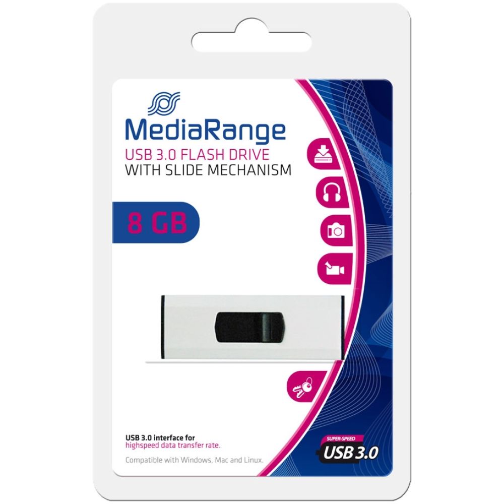 MediaRange USB 3.0 Flash Drive 8GB (MR914)