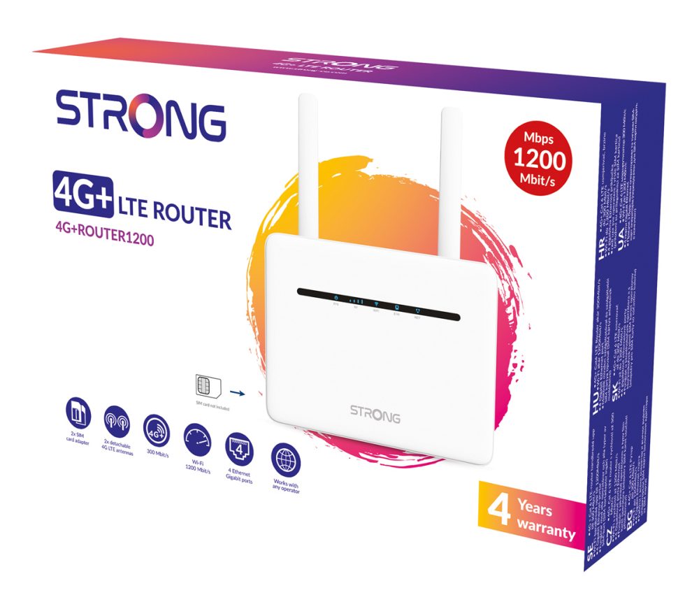 STRONG router 4G+ROUTER1200, 4G LTE 300Mbps, WiFi 1200Mbps, LAN 1000Mbps - Image 6