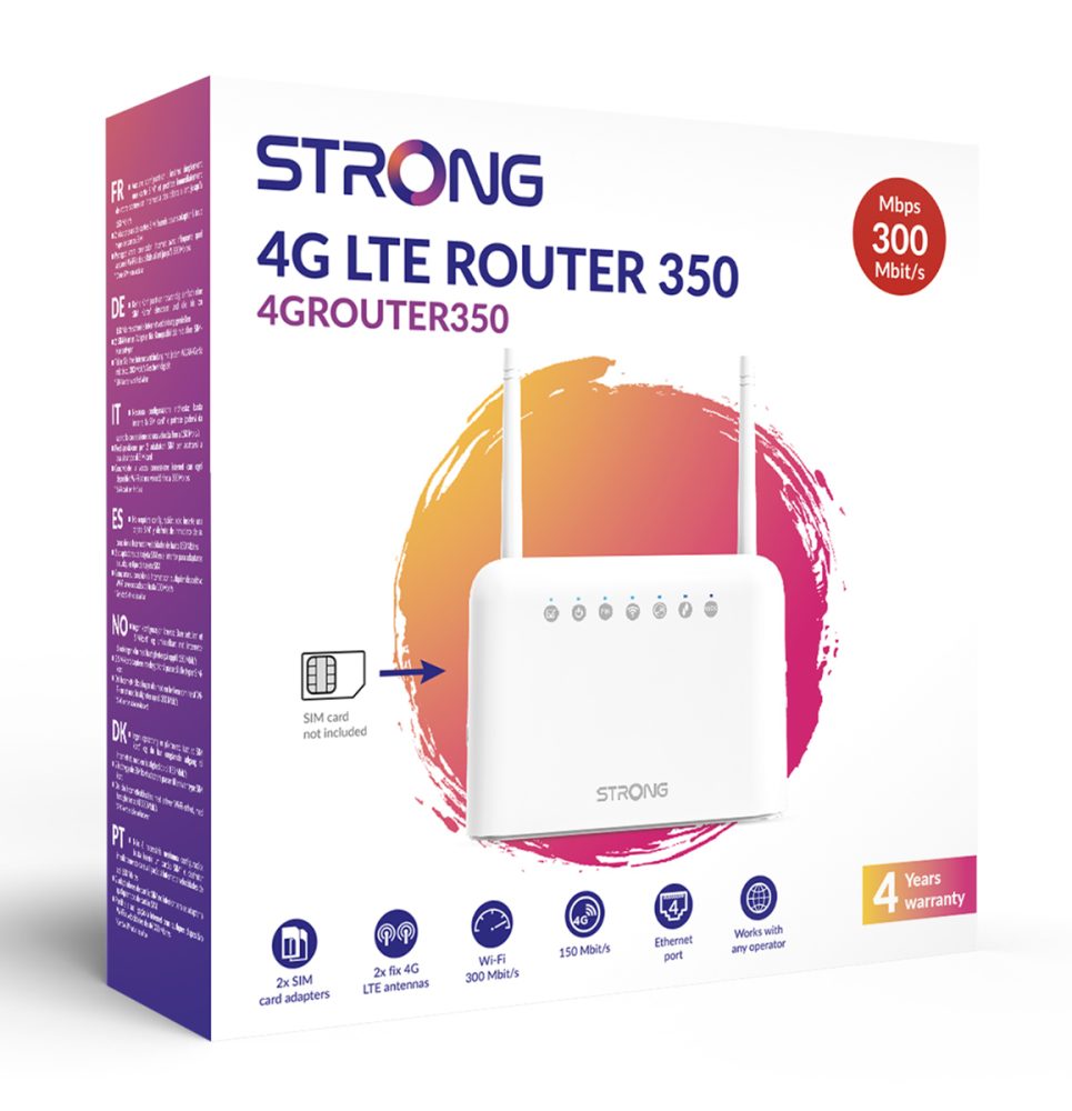 STRONG router 4GROUTER350, 4G LTE 150Mbps, WiFi 300Mbps, LAN 100Mbps - Image 7