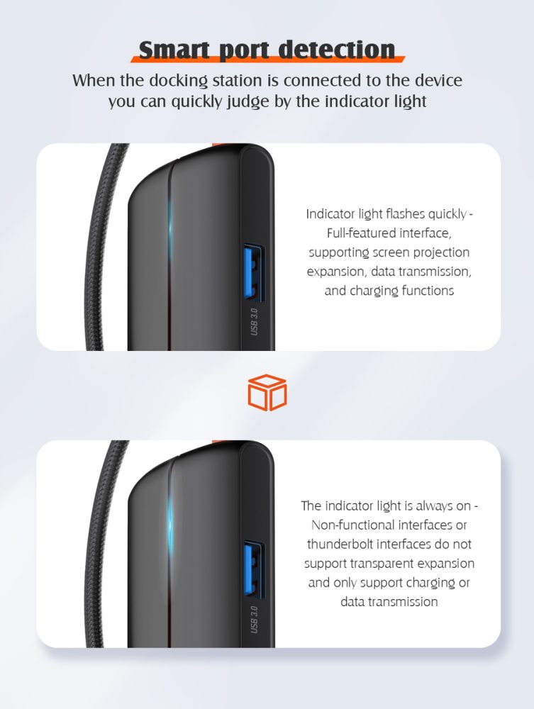 LDNIO docking station DS-25H, 5 θυρών, USB-C σύνδεση, 4K, 100W PD, μαύρο - Image 8