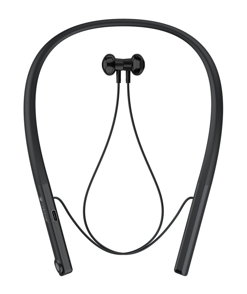 CELEBRAT earphones SE2 με μαγνήτη, Bluetooth, 14mm, 280mAh, μαύρα - Image 2