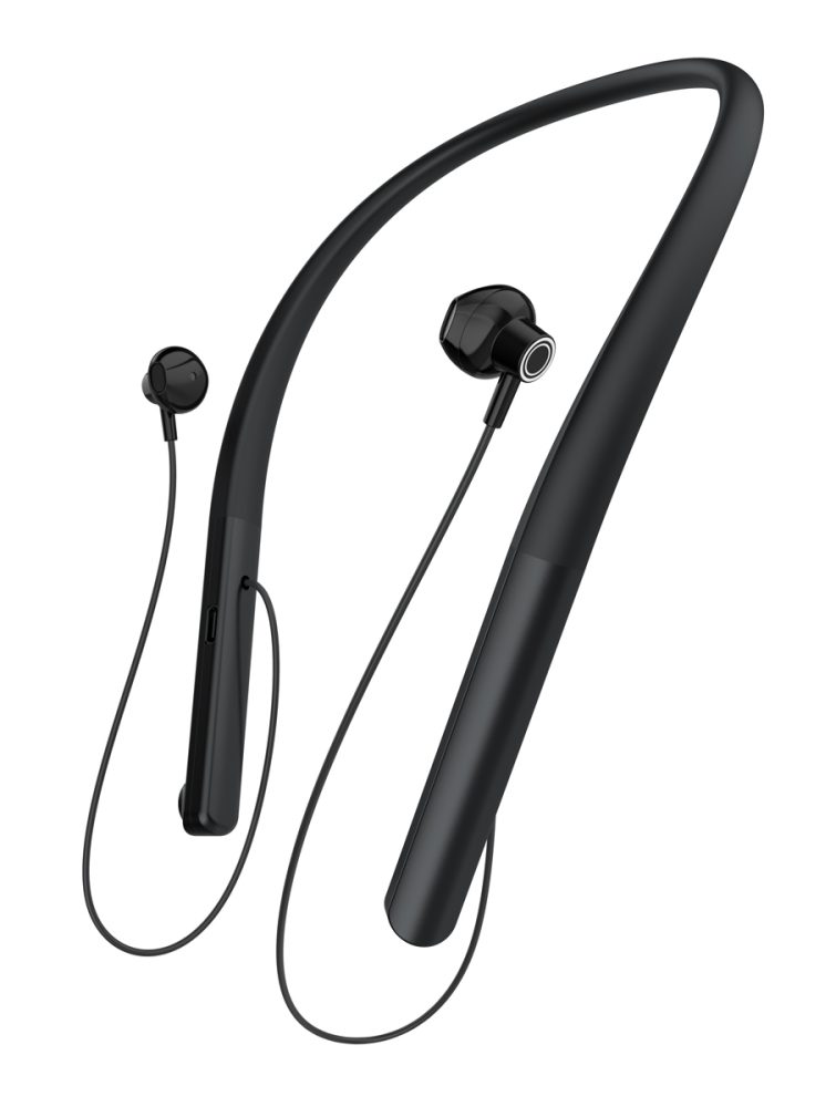 CELEBRAT earphones SE2 με μαγνήτη, Bluetooth, 14mm, 280mAh, μαύρα - Image 3