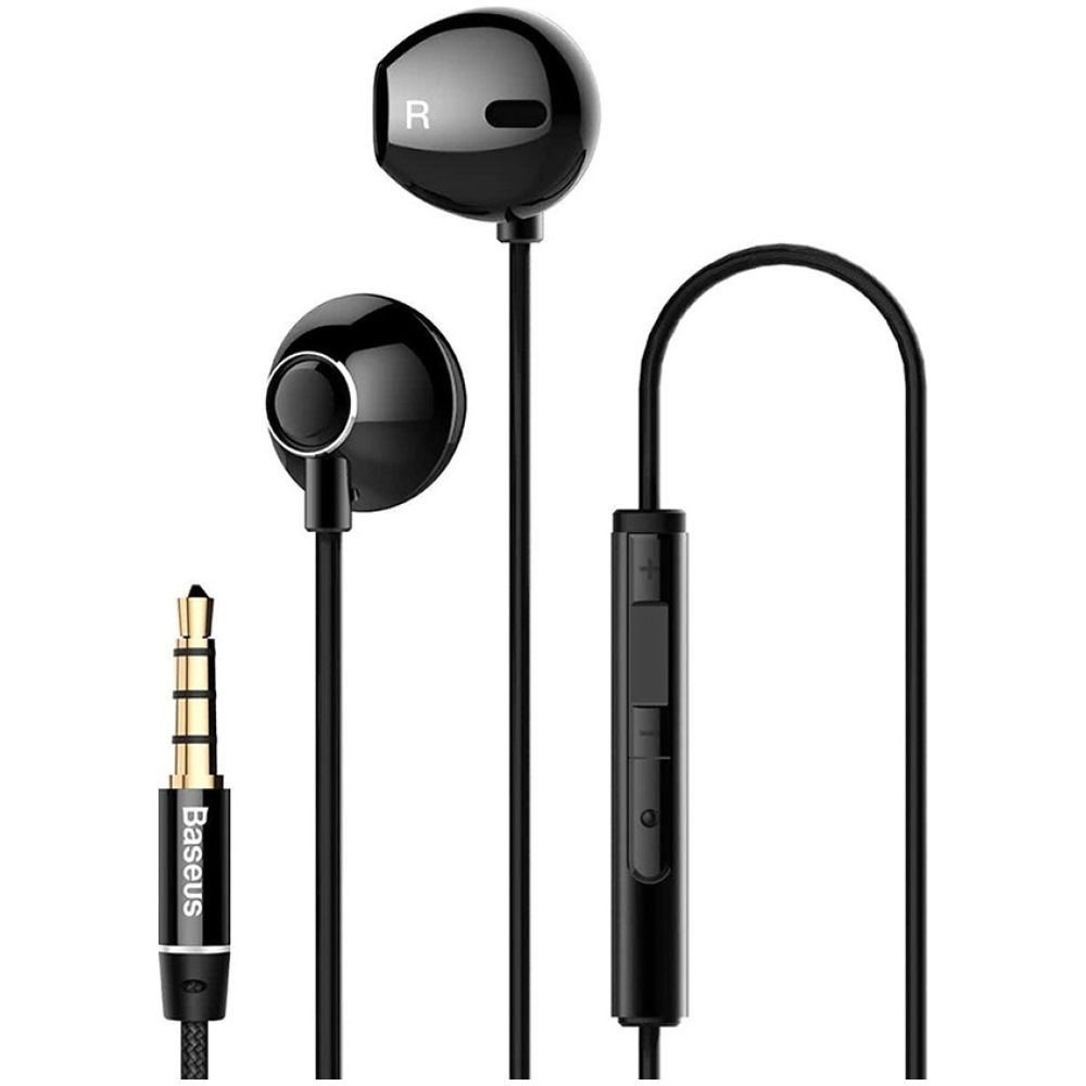 Baseus Encok H06 In-ear Handsfree 3.5mm black (NGH06-01) (BASNGH06-01)