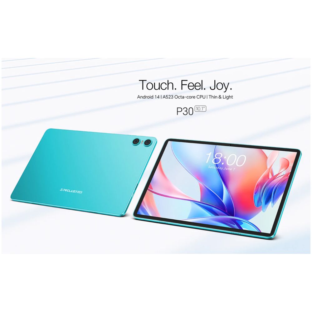 TECLAST tablet P30, 10.1", 4/128B, Android 14, 6000mAh, μπλε - Image 3