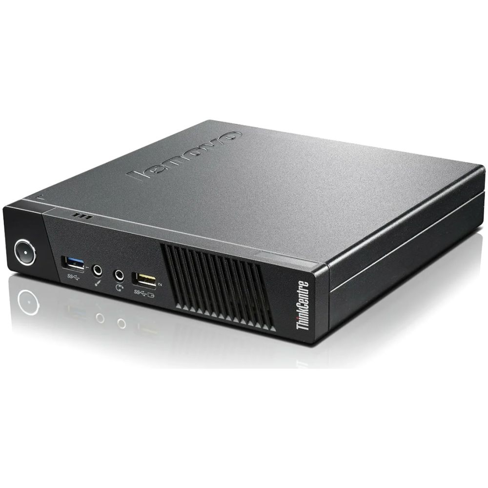 LENOVO PC ThinkCentre M93 Tiny, Refurbished Grade A Repainted, i3-4150T, 8GB, 500GB HDD, DVD-RW case, FreeDOS