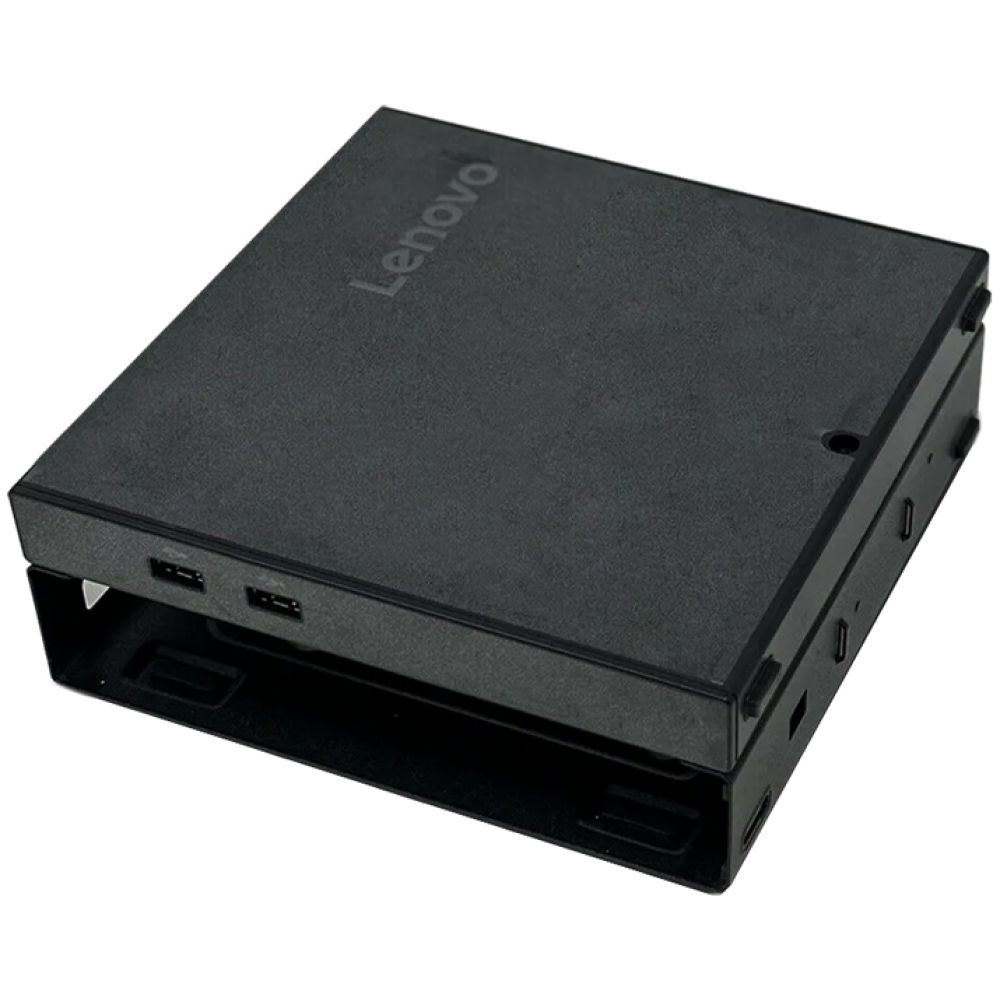 LENOVO PC ThinkCentre M720q Tiny, Refurbished Grade A Repainted, i3-9100T, 8GB,  256GB SSD, USB-HUB case, FreeDOS - Image 2