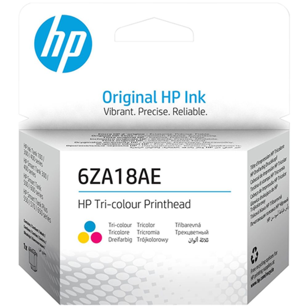 HP Tri-Color Printhead Μελάνι Εκτυπωτή InkJet Cyan/Magenta/Yellow (6ZA18AE) (HP6ZA18AE)