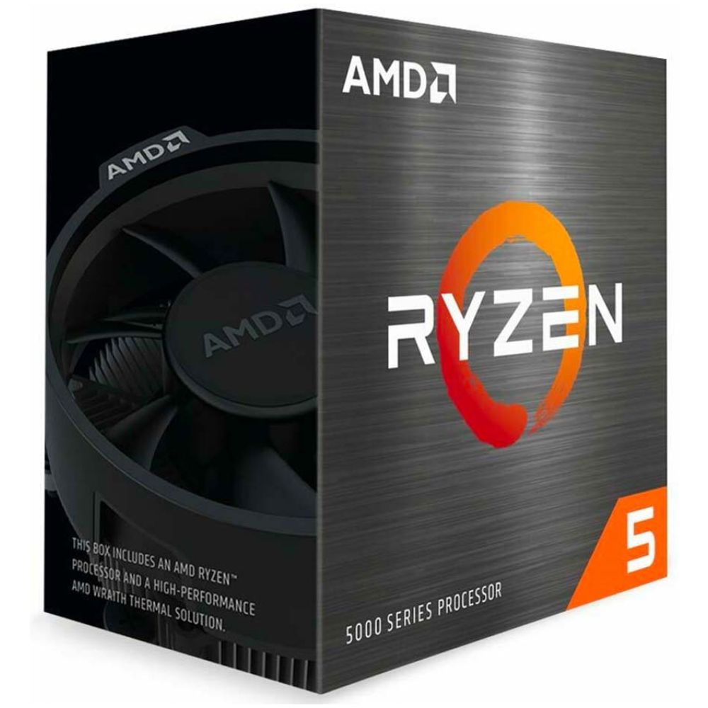 Επεξεργαστής AMD RYZEN 5 5600 Box AM4 (3,50Hz) with Wraith Spire cooler (100-100000927BOX) (AMDRYZ5-5600)