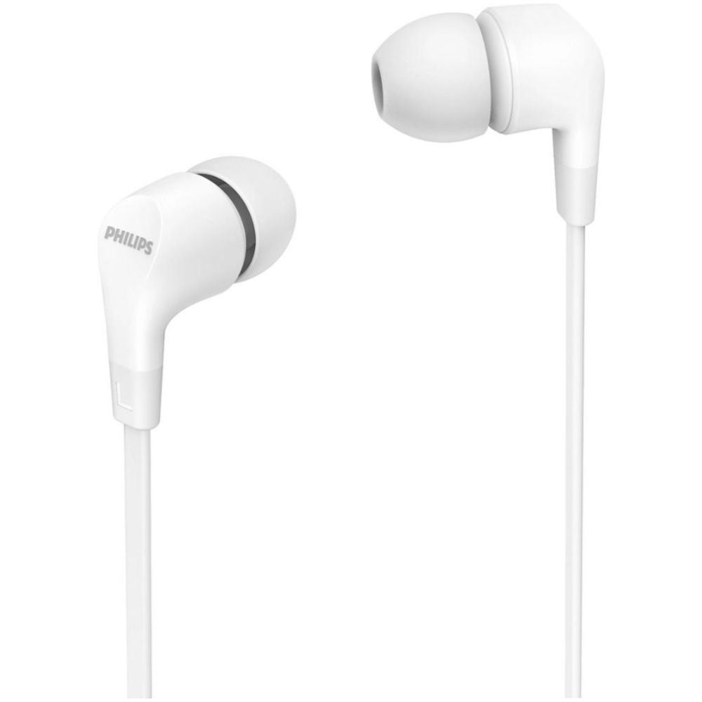 Philips TAE1105 In-ear Handsfree με Βύσμα 3.5mm Λευκό (TAE1105WT/00) (PHITAE1105WT-00)