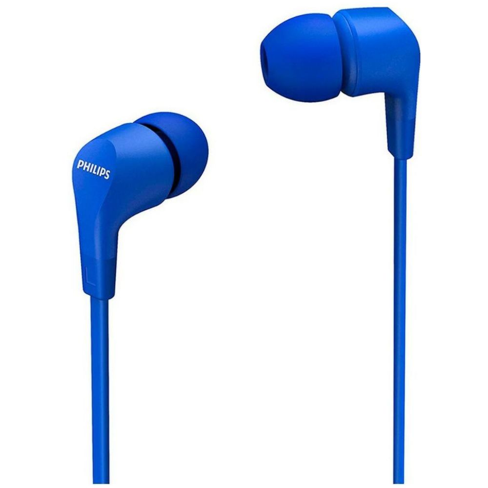 Philips In-ear Handsfree με Βύσμα 3.5mm Μπλε (TAE1105BL/00) (PHITAE1105BL-00)