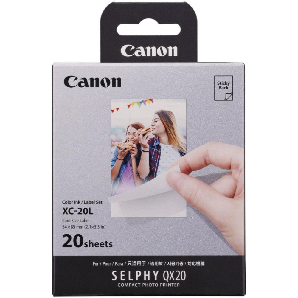 Canon XC-20L Color Ink & Sticker Set 20prints 54x85 mm (6755C002AA) (CANXC20L)