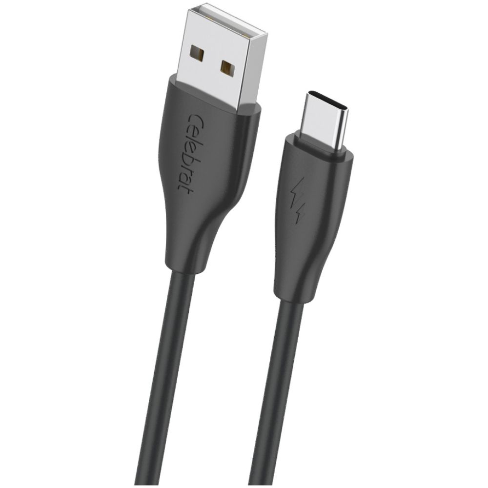 CELEBRAT καλώδιο USB-C σε USB CB-31A, 15W, 480Mbps, 1m, μαύρο