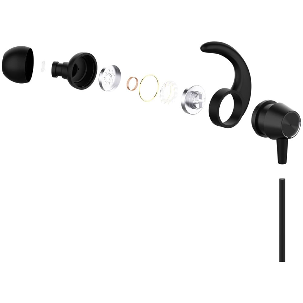 YISON Bluetooth earphones E14 με μικρόφωνο HD, Magnetic, 10mm, μαύρα - Image 4