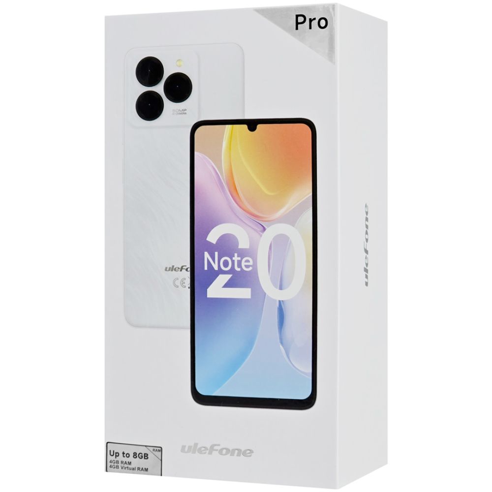 ULEFONE smartphone Note 20 Pro, 6.75", 4/256GB, 6000mAh, μαύρο - Image 3