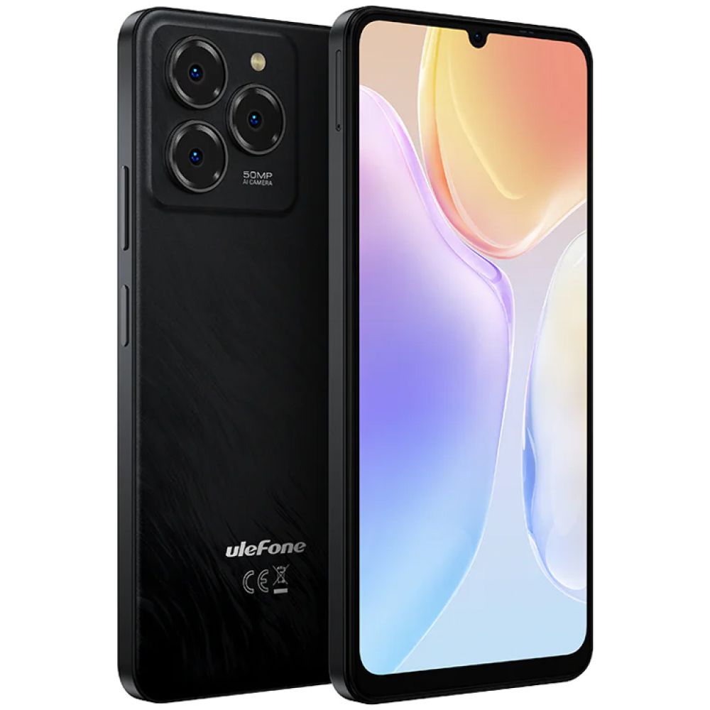 ULEFONE smartphone Note 20 Pro, 6.75", 4/256GB, 6000mAh, μαύρο