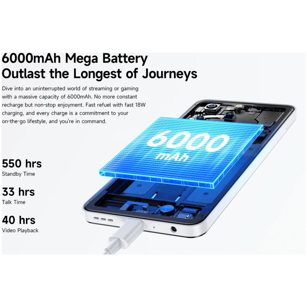 ULEFONE smartphone Note 20 Pro, 6.75", 4/256GB, 6000mAh, μαύρο - Image 7