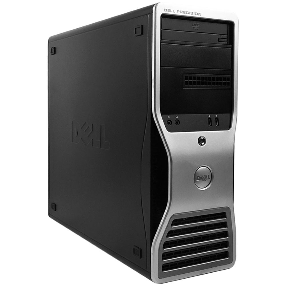 DELL Workstation Precision T5500, Refurbished Grade A Repainted, X5550, 8GB, 500GB, DVD, FX 3800, FreeDOS