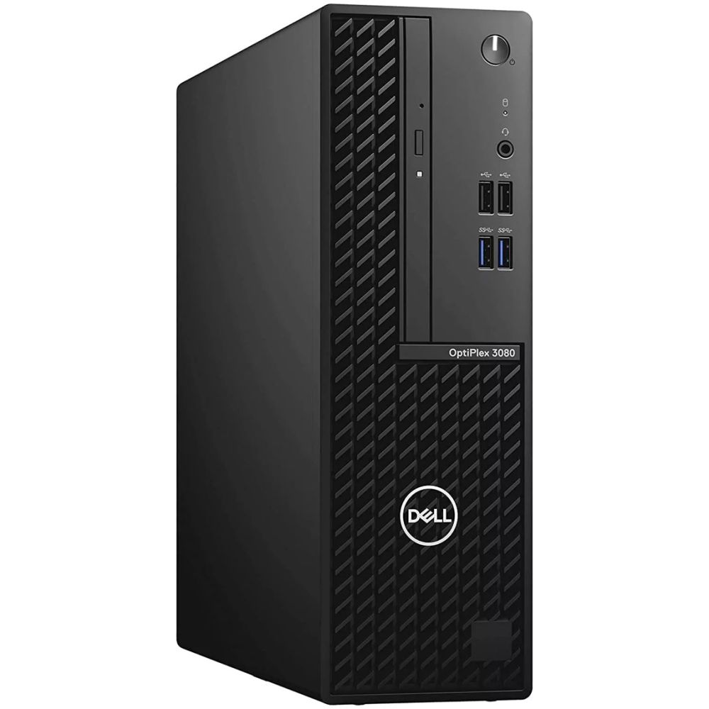 DELL PC OptiPlex 3080 SFF, Refurbished Grade A Repainted, i3-10100, 8GB, 256GB M.2, DVD, FreeDOS