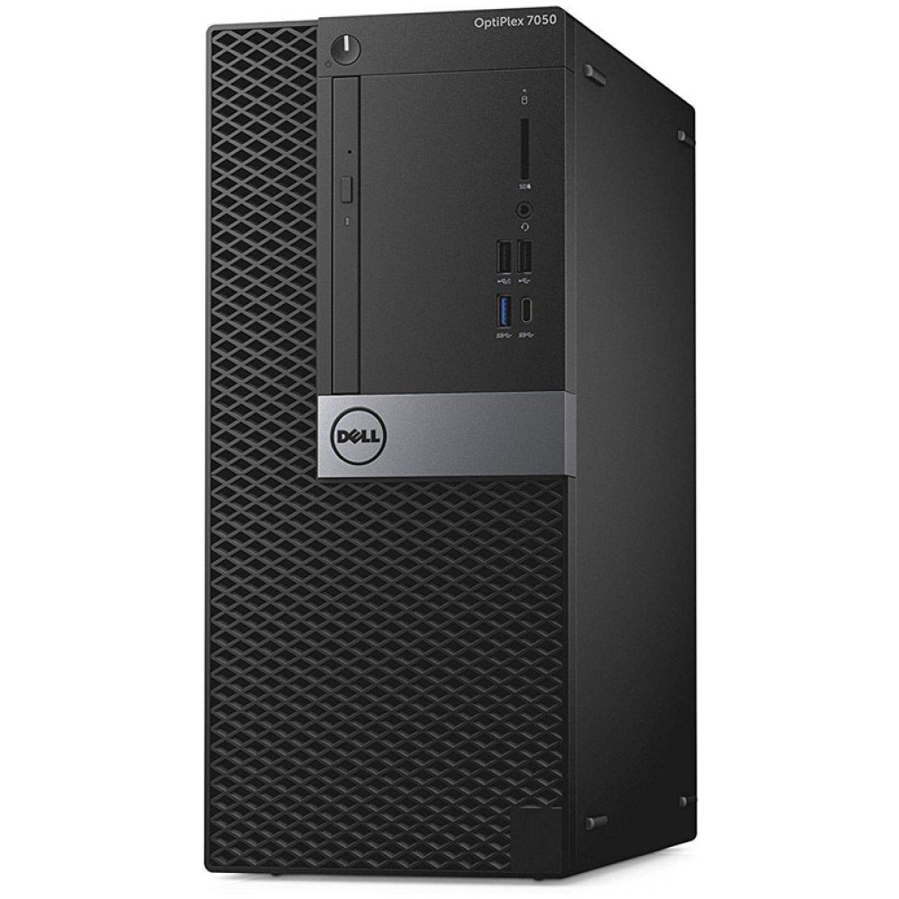 DELL PC OptiPlex 7050 MT, Refurbished Grade A Repainted, i5-6500, 8GB, 256GB SSD, FreeDOS