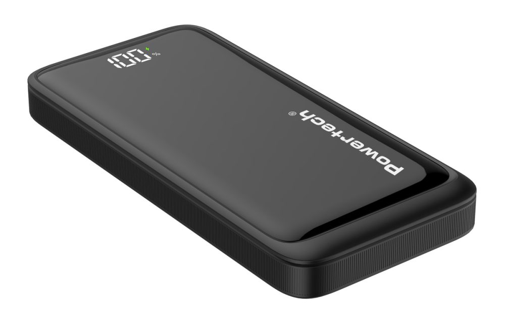 POWERTECH power bank PT-1326 με οθόνη, 10000mAh, 22.5W, μαύρο - Image 3